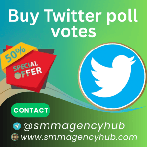 Buy Twitter poll votes